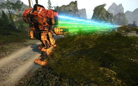 Скриншот из MechWarrior Online