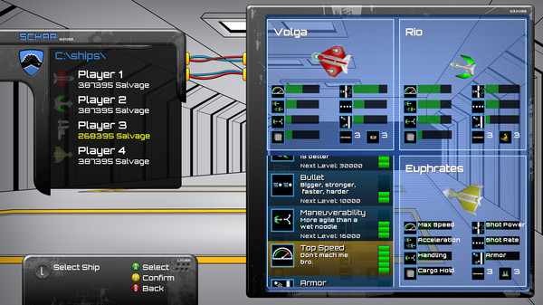SCHAR: Blue Shield Alliance game for Linux 1