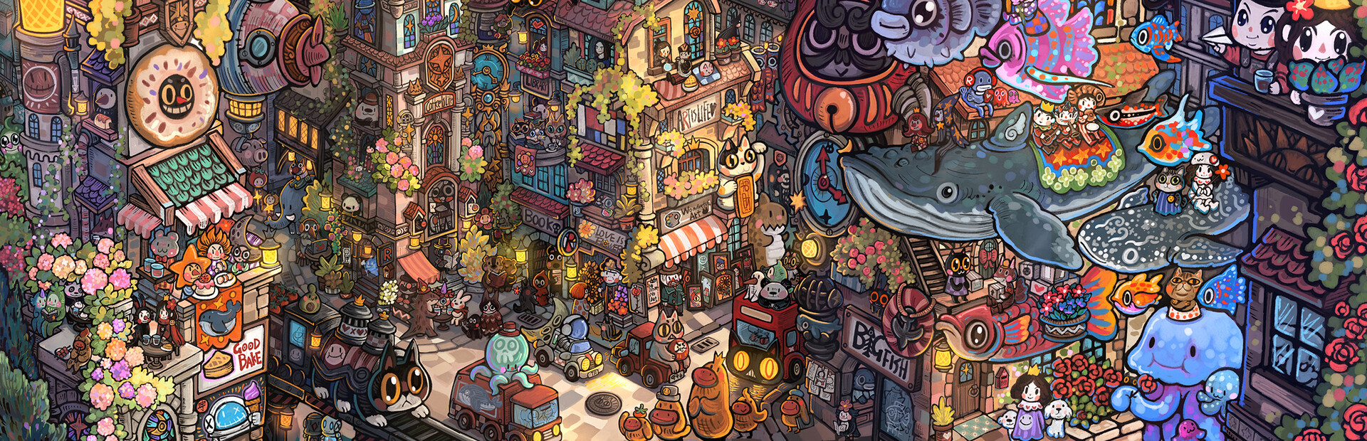 Whisker Wanderlust: The Mosaic of Souls