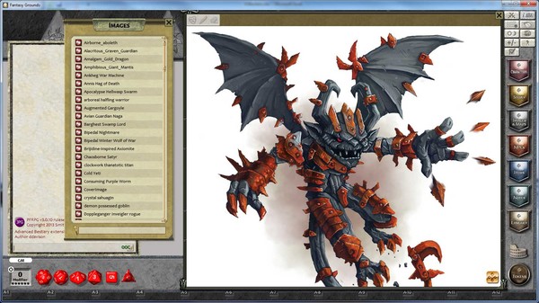 Скриншот из Fantasy Grounds - 3.5E⁄PFRPG Advanced Bestiary