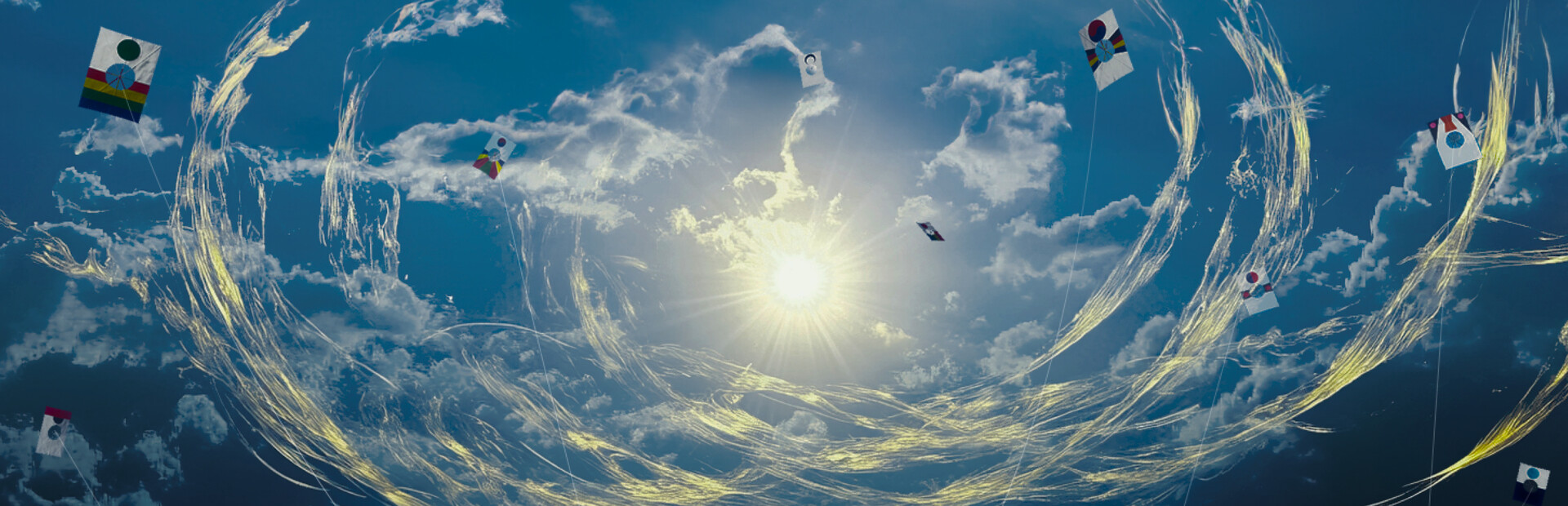 Wings of The KITE in sky