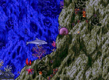 Скриншот из Ecco the Dolphin