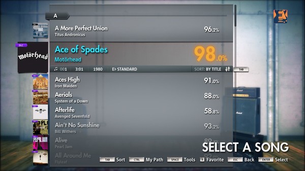 Скриншот из Rocksmith 2014 - Motörhead - Ace of Spades