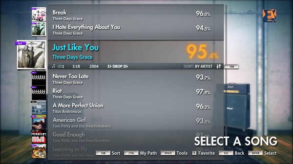 Скриншот из Rocksmith 2014 - Three Days Grace - Just Like You