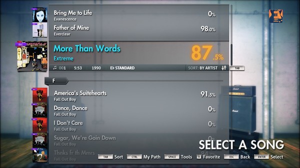 Скриншот из Rocksmith 2014 - Extreme - More Than Words