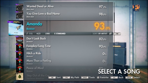 Скриншот из Rocksmith 2014 - Boston - Amanda