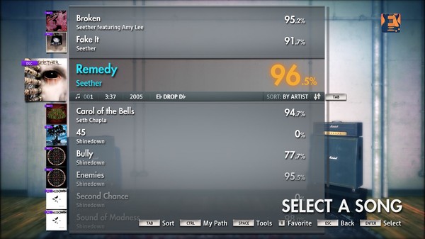 Скриншот из Rocksmith 2014 - Seether - Remedy