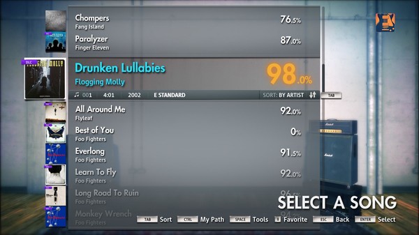 Скриншот из Rocksmith 2014 - Flogging Molly - Drunken Lullabies