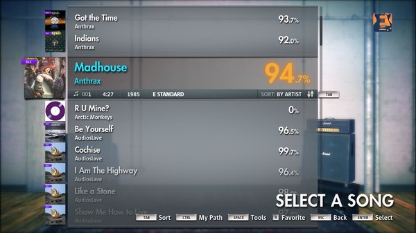 Скриншот из Rocksmith 2014 - Anthrax - Madhouse