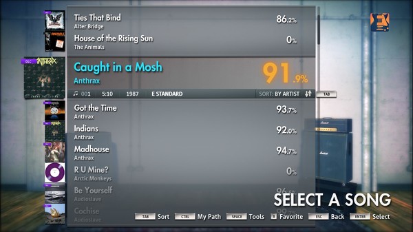 Скриншот из Rocksmith 2014 - Anthrax - Caught In A Mosh