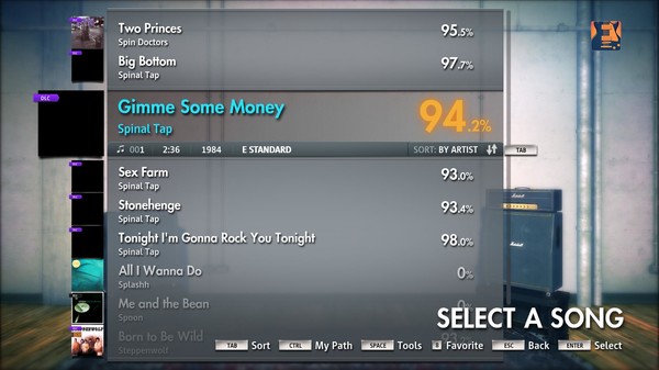 Скриншот из Rocksmith 2014 - Spinal Tap - Gimme Some Money