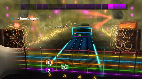Скриншот из Rocksmith 2014 - Fuel - Hemorrhage (In My Hands)