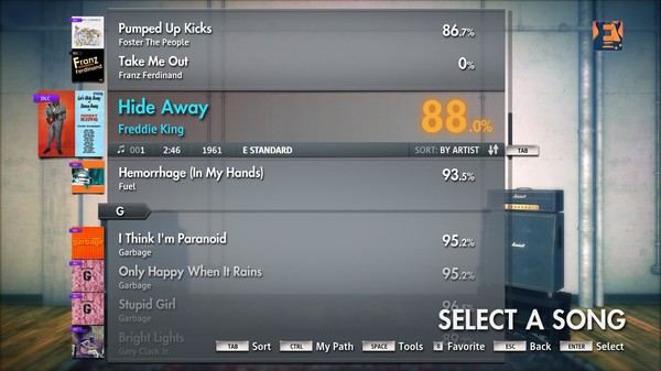 Скриншот из Rocksmith 2014 - Freddie King - Hide Away
