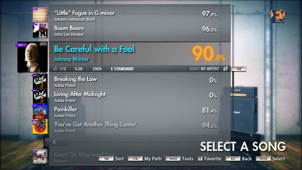 Скриншот из Rocksmith 2014 - Johnny Winter - Be Careful With a Fool