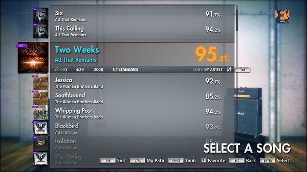 Скриншот из Rocksmith 2014 - All That Remains - Two Weeks