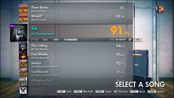 Скриншот из Rocksmith 2014 - All That Remains - Six