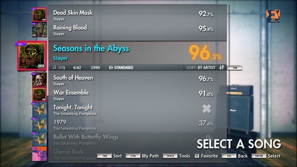 Скриншот из Rocksmith 2014 - Slayer - Seasons In The Abyss