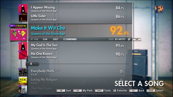 Скриншот из Rocksmith 2014 - Queens of the Stone Age - Make It Wit Chu