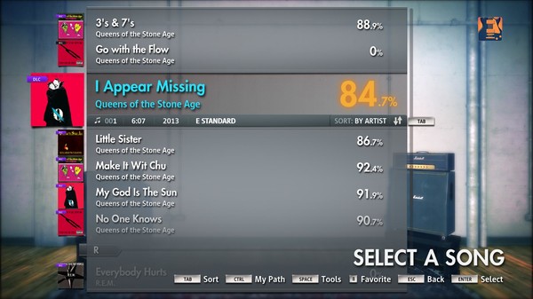 Скриншот из Rocksmith 2014 - Queens of the Stone Age - I Appear Missing