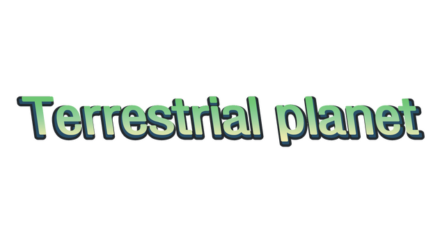 Terrestrial planet Logo