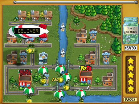 Pizza Frenzy Deluxe game for Linux 1