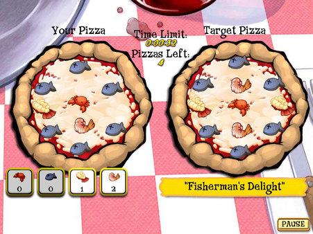 Pizza Frenzy Deluxe game for windows Pc 1