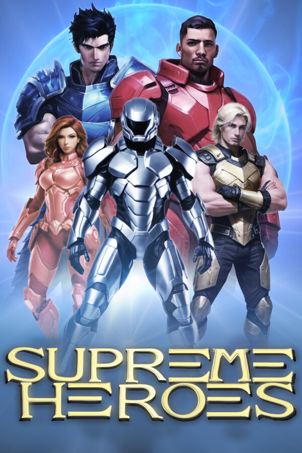 Steam portrait for Supreme Heroes.