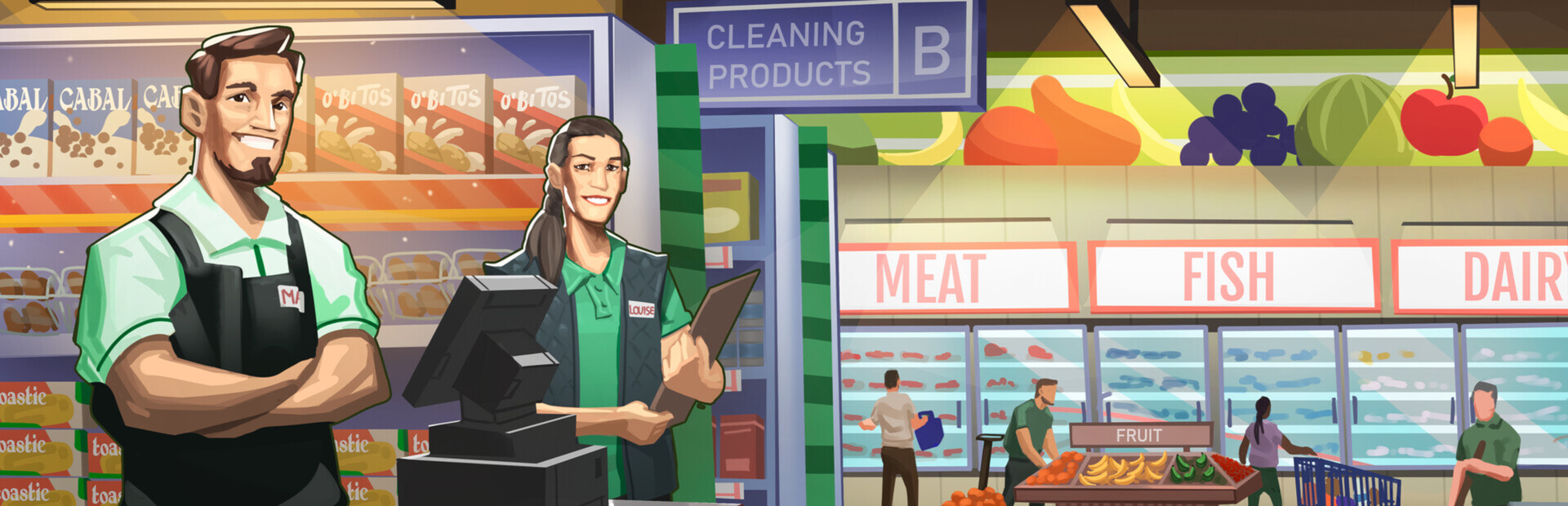 Grocery Store Tycoon - First Store