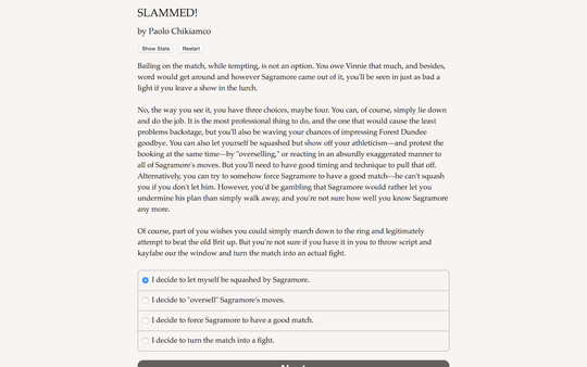 SLAMMED! recommended requirements