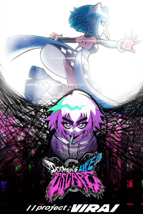 Steam portrait for project; VIRAI: DOOMER’s LIFE ESCAPE.