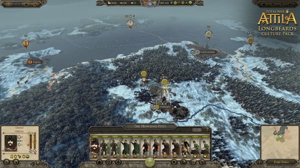 Скриншот из Total War: ATTILA - Longbeards Culture Pack