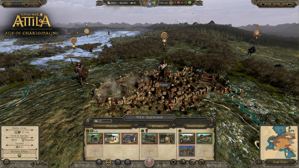 Скриншот из Total War: ATTILA - Age of Charlemagne Campaign Pack