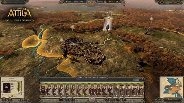 Скриншот из Total War: ATTILA - Age of Charlemagne Campaign Pack
