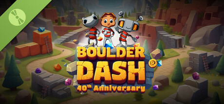 BOULDER DASH 40th Anniversary Demo cover art