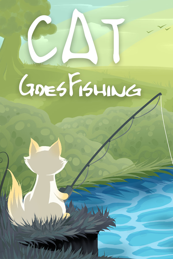 Cat Goes Fishing Artwork