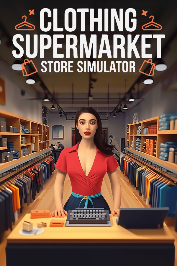 Steam portrait for Clothing Supermarket Store Simulator.