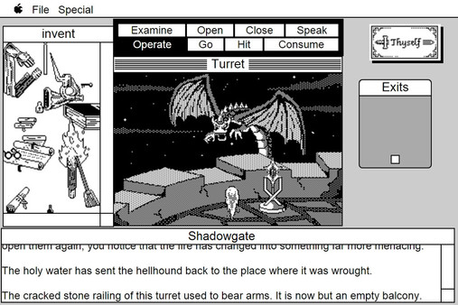 Скриншот из Shadowgate: MacVenture Series