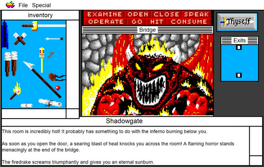 Скриншот из Shadowgate: MacVenture Series