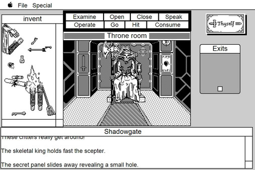 Скриншот из Shadowgate: MacVenture Series