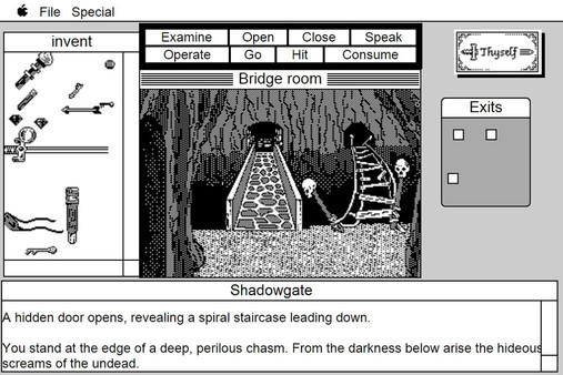 Скриншот из Shadowgate: MacVenture Series