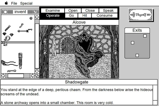 Скриншот из Shadowgate: MacVenture Series