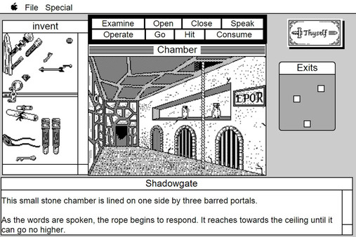 Скриншот из Shadowgate: MacVenture Series