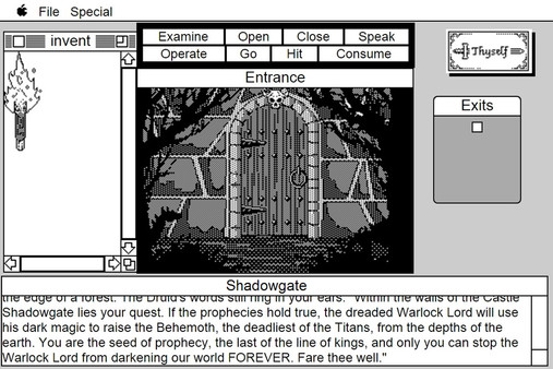 Скриншот из Shadowgate: MacVenture Series