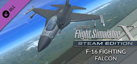 FSX: Steam Edition - F-16 Fighting Falcon Add-On cover art