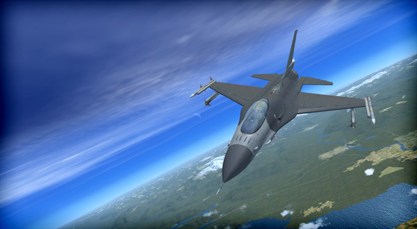 Скриншот из FSX: Steam Edition - F-16 Fighting Falcon Add-On