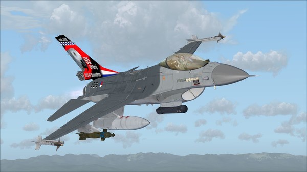 Скриншот из FSX: Steam Edition - F-16 Fighting Falcon Add-On