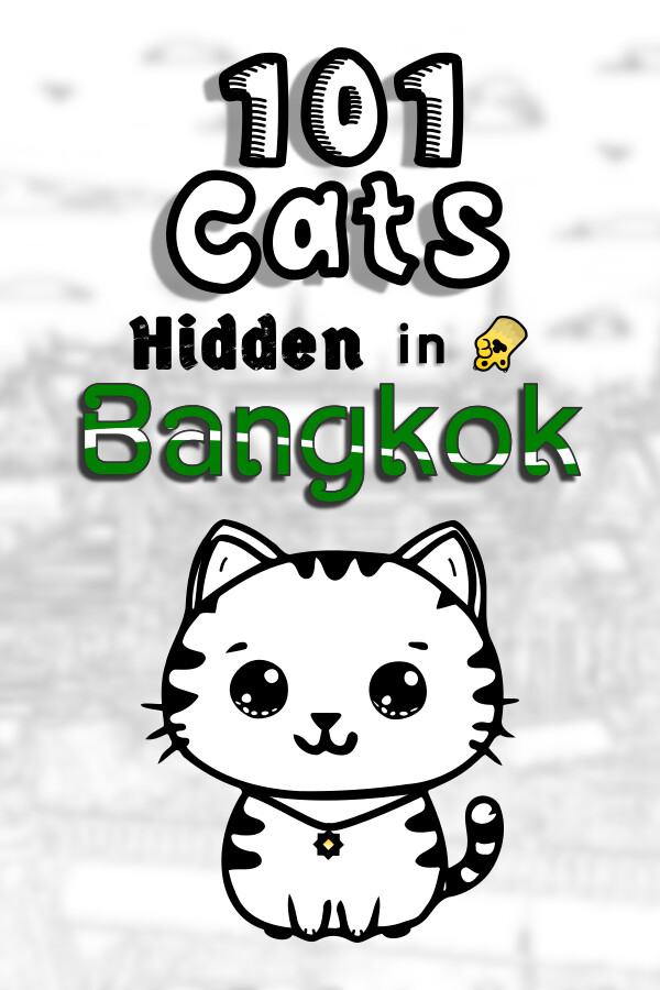 Steam portrait for 101 Cats Hidden in Bangkok.
