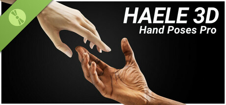 HAELE 3D - Hand Poses Pro - Drawing References Demo cover art