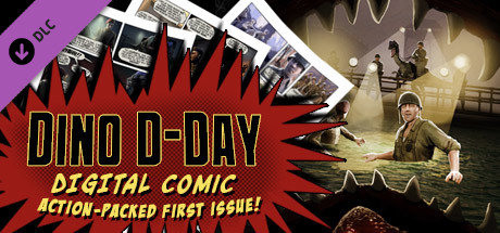 Dino D-Day Comic - Issue #1 cover art