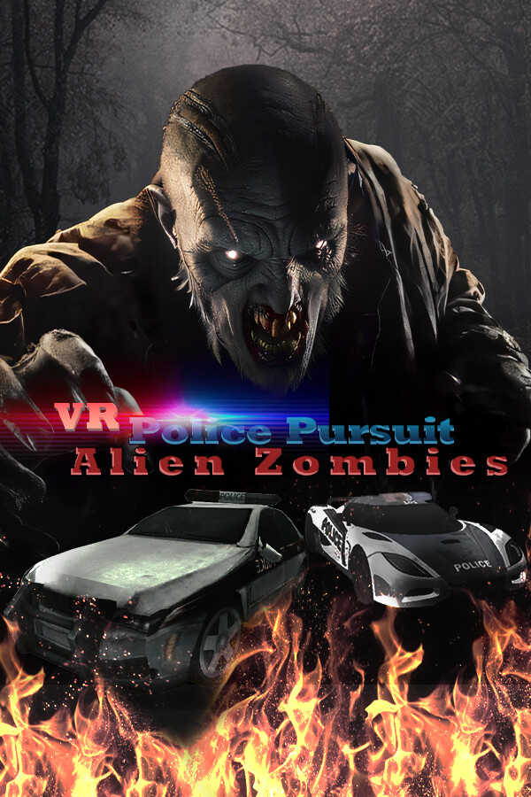 Steam portrait for VR Police Pursuit Alien Zombies.